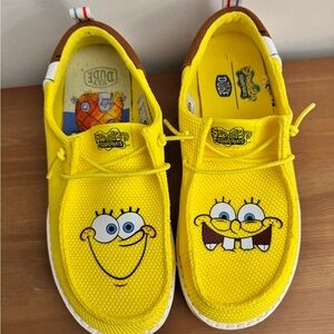 SpongeBob SquarePants Hey Dudes Womens Sz7
